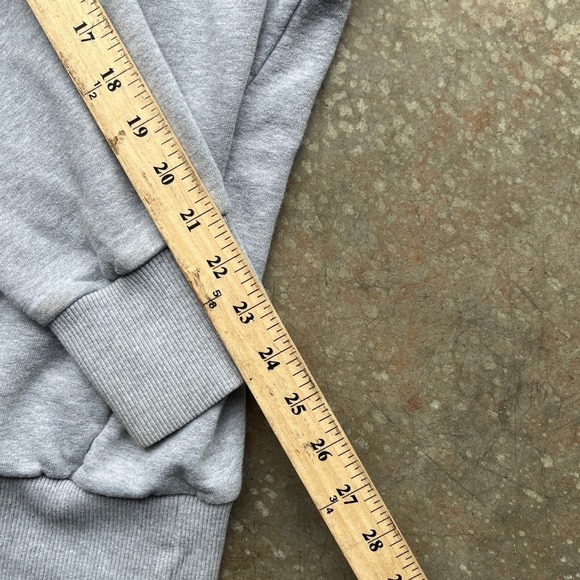 Vintage Diesel Only The Brave Mohawk Graphic Hoodie Mens Large Grey Sweatshirt - Picture 10 of 12